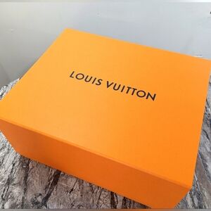 Louis Vuitton authentic magnetic empty box 16" × 13" ×7.5"